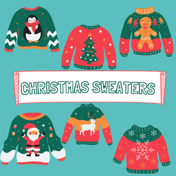 Christmas Sweaters Memory Game