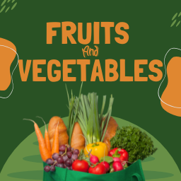 Fruits Vegetables Memory Game