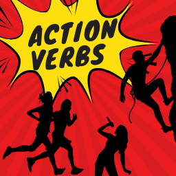 Action Verbs Memory Game