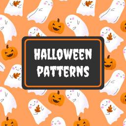 Halloween Patterns Memory Game