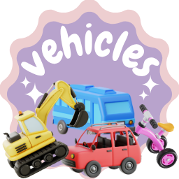Vehicles Memory Game