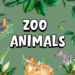 Zoo Animals Memory Game