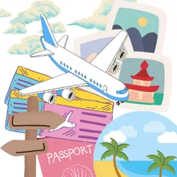 Travel and places matching games